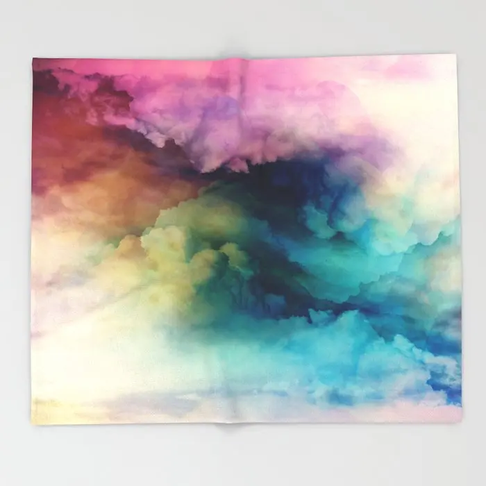 

Фланелевое Одеяло радужные мечты, домашний текстиль, мягкое флисовое покрывало, покрывало для путешествий