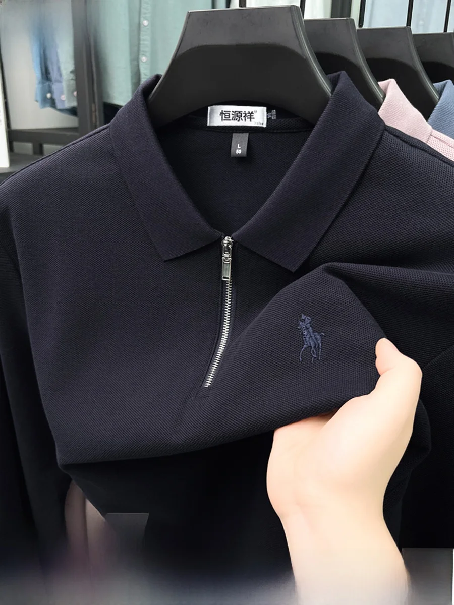 Hengyuanxiang 00 хлопковая рубашка с длинными рукавами мужская весенняя новая