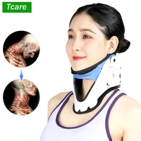 tcare medical cervical traction device unisex posture corrector cervical collar neck brace health care neck support neck massage