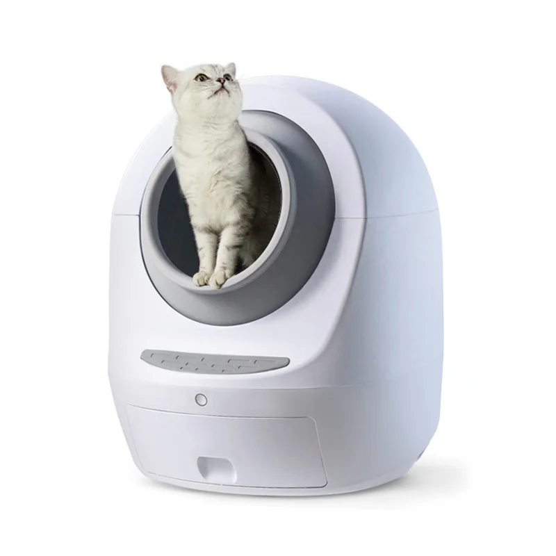 

Luxury Large Smart Cat Toilet Self Cleaning Automatic Cat Litter Box