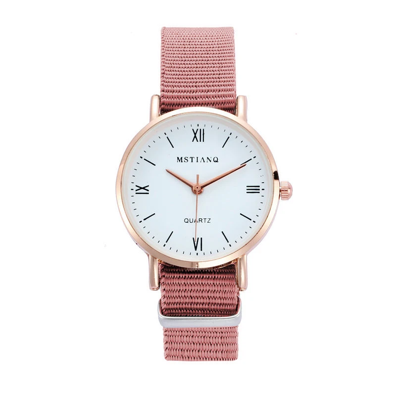 

New Simple Watch Women Casual Nylon Strap Watches Ladies' Small Dial Quartz Clock Dress Wristwatches Reloj Mujer Ladies Watches
