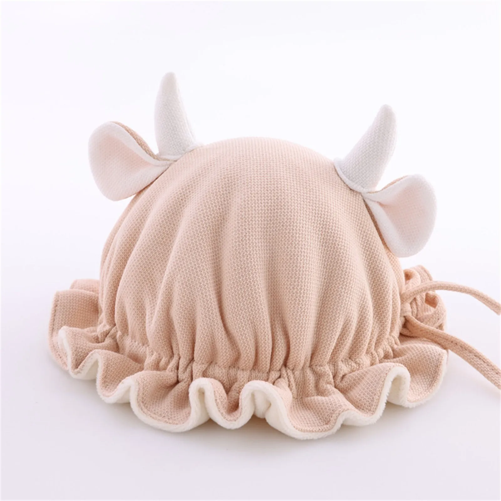 Плюшевая шляпа принцессы для новорожденных флисовая теплая мягкая шапка с