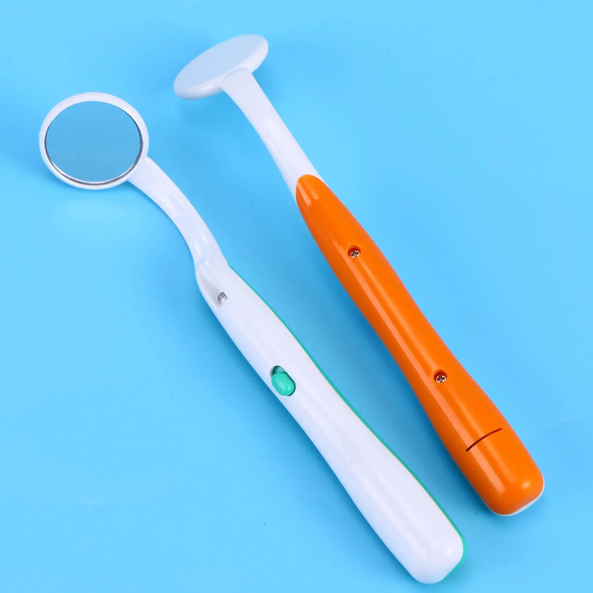 

Mirror Toolinspection Mouth Teeth Oral Dentistlighted Led Hygiene Light Care Cleaning Set Reflector Handle Telescoping