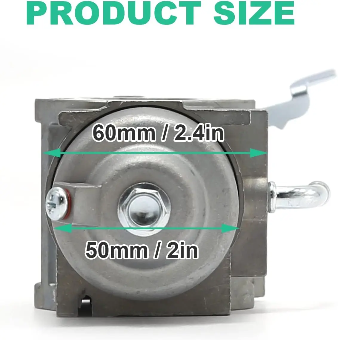 Фото Карбюратор EX30 для замены карбюратора Subaru Robin Engine Mikuni RGX4800 RGN5100, аналог 279-62364-10, с топливным шлангом и клапаном №3