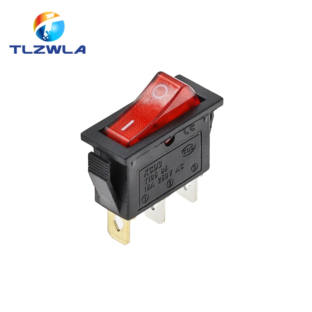 

Переключатели TLZWLA KCD3 16А 250В/20А 125В (10 шт.)