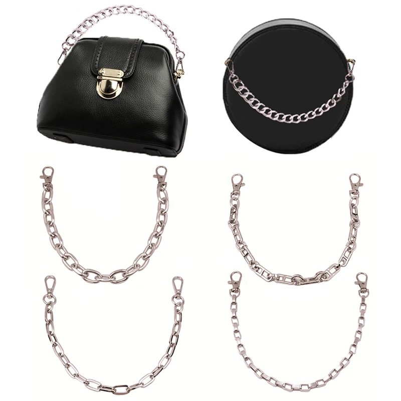 

35cm Length Bag Decor Chain Bag Handle Underarm Bag Chain Decorative Replacement Purse Belt Strap Mobile Phone Lanyard Chain