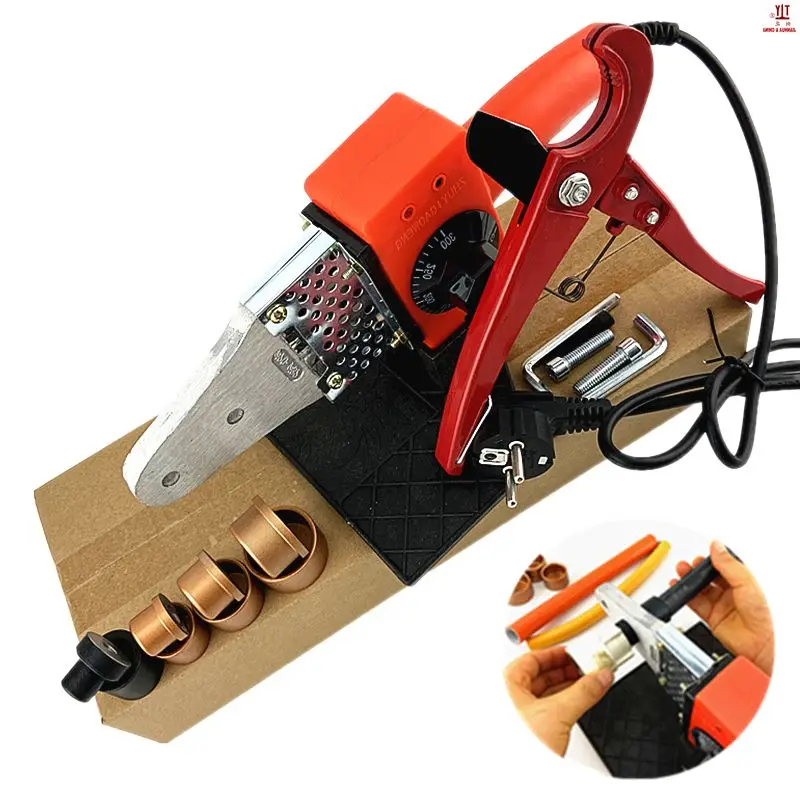 С 4 наборами 16/ 20/25/322 мм головки фотосварочный аппарат сварочный Ppr плюмблер