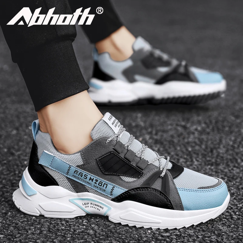 

Мужские модные спортивные женские кроссовки Abhoth, универсальные дышащие сетчатые повседневные мужские туфли, уличная прогулочная обувь 2022