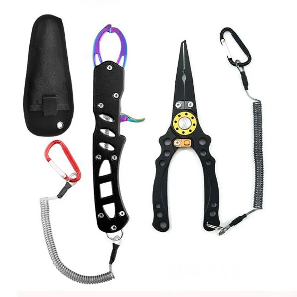 

Line Cutter Fishing accessory Scissors Fishing Plier Fish Control Device Fish Gripper Fishing hook tackle Lua clamp