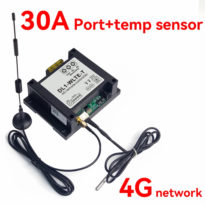 GSM 4G LTE SMS APP дистанционный релейный контроллер переключатель с 30 А релейным