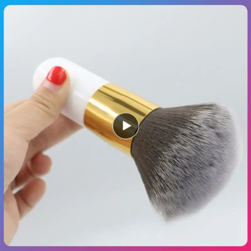 

Makeup Powder Brush Soft Fluffy Loose Powder Brush Portable Blush Brush Makeup Tool Makeup Brushes Multi-functional