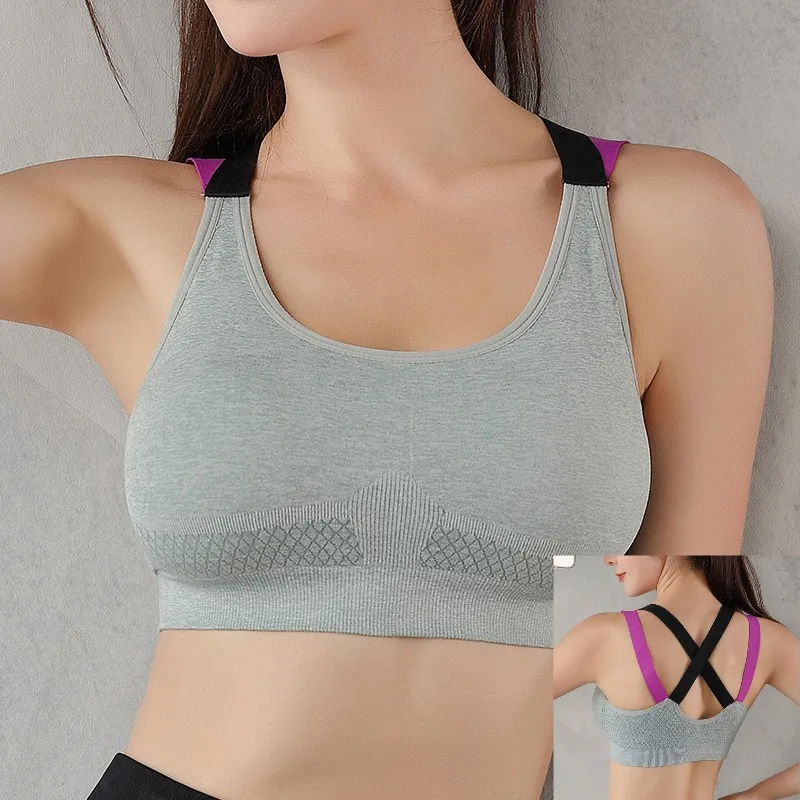 

Новый Повседневный женский бесшовный бюстгальтер, лифчик, нижнее белье, черный, зеленый, серый, дышащий сексуальный укороченный топ, Спортивное нижнее белье для фитнеса