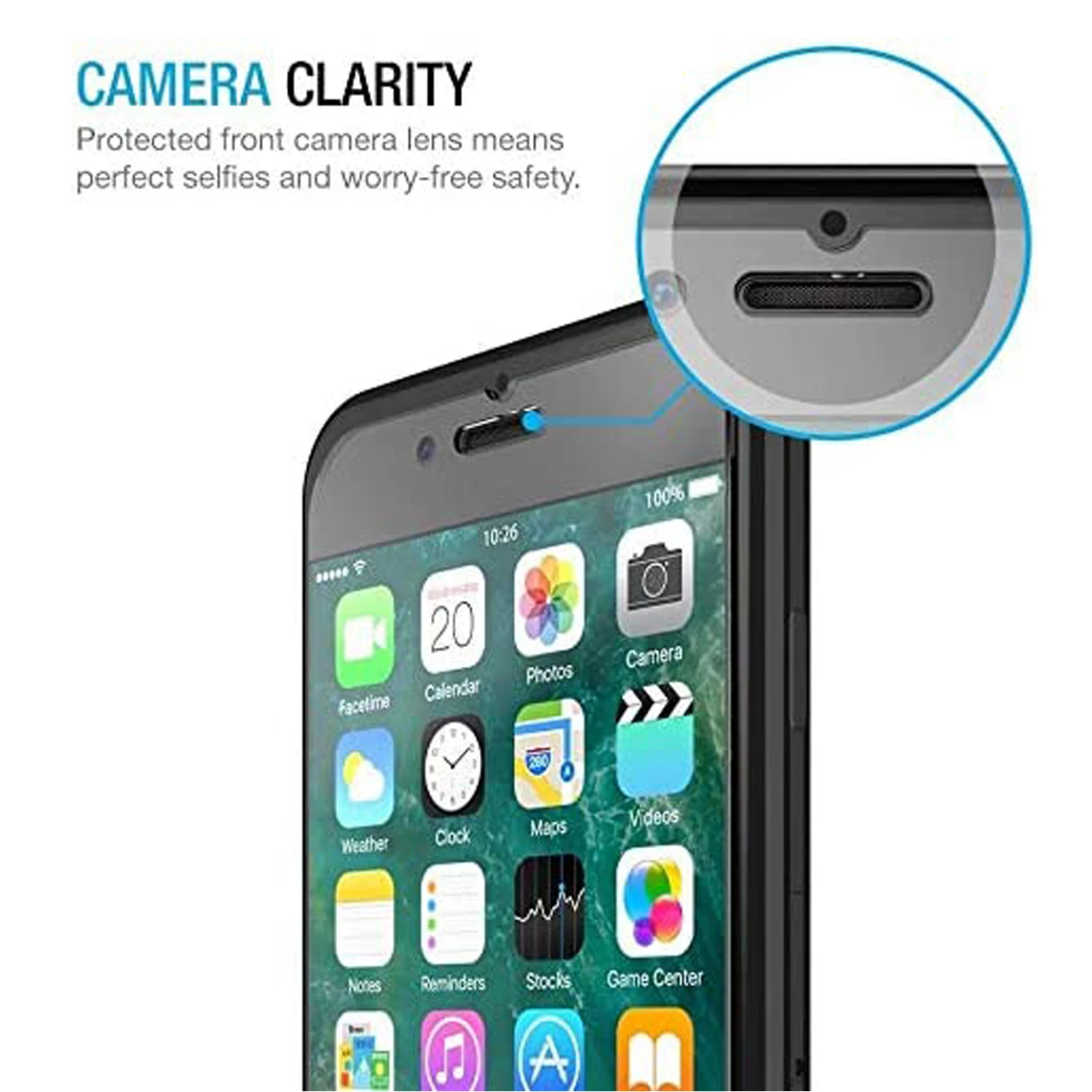 3PCS Protective Glass on For iPhone SE 5 6 S screen protector Tempered Glass For iPhone 6 7 8 S plus SE 2020 2022 Glas Film