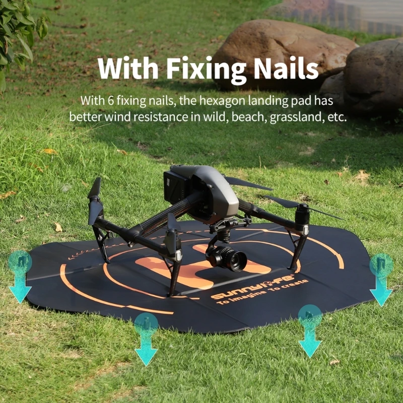 

Collapsible Helipads Landing Solution Waterproof for Mavic3 Pro/PhantomSeries