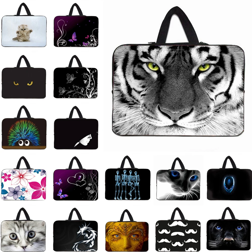 

Computer Accessories Neoprene Laptop Handle Bag Notebook Shockproof 10/12/13/14/15/17/15.6/13.3 Chromebook PC Case Pouch Bolsas