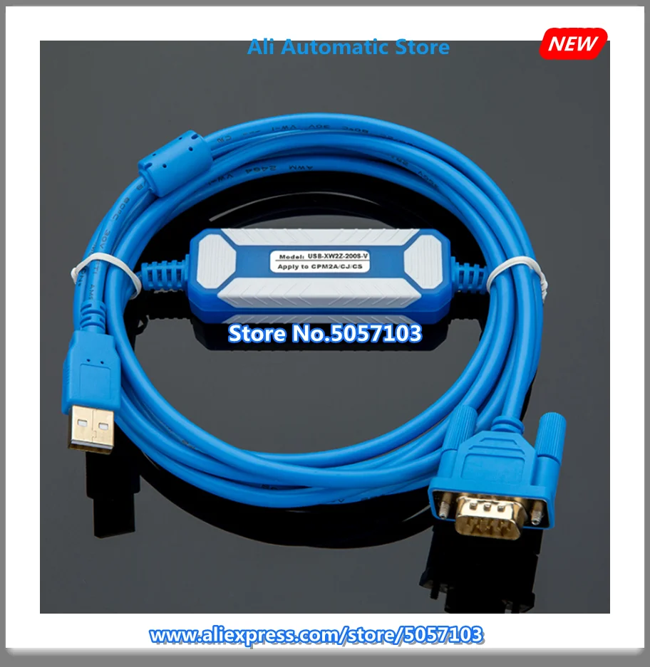 USB-XW2Z-200S-CV CQM1 C200HE HG HX Кабель для загрузки программирования USB-XW2Z-200S-V (art.: 3920cbfbb17ac) - 3920cbfbb17ac