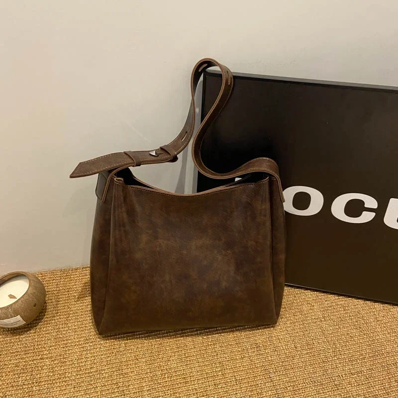 Повседневная сумка через плечо из искусственной кожи 2024 хит продаж классическая