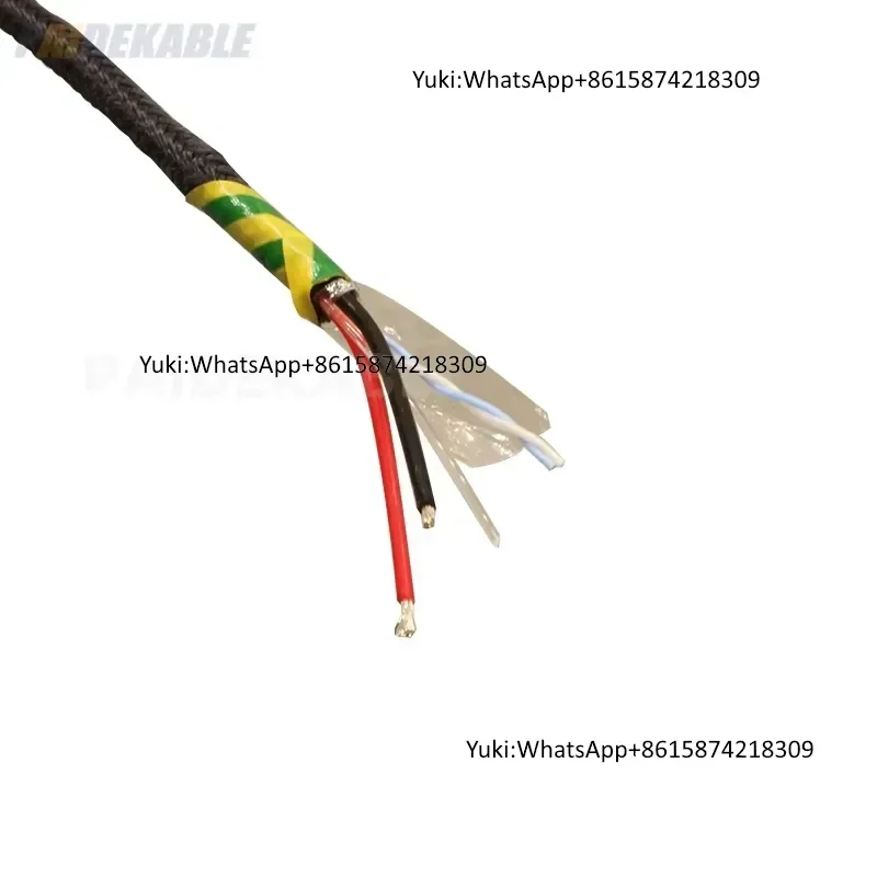 Фото Высококачественный индивидуальный медный кабель 2x20AWG+1x2x28AWG+1OFC с ПЭ изоляцией для аэростатов и воздушных шаров №5