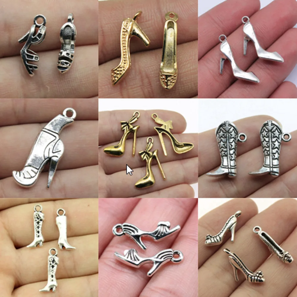 

Объемные подвески для подвесок, Diy ювелирные аксессуары, подвески для обуви