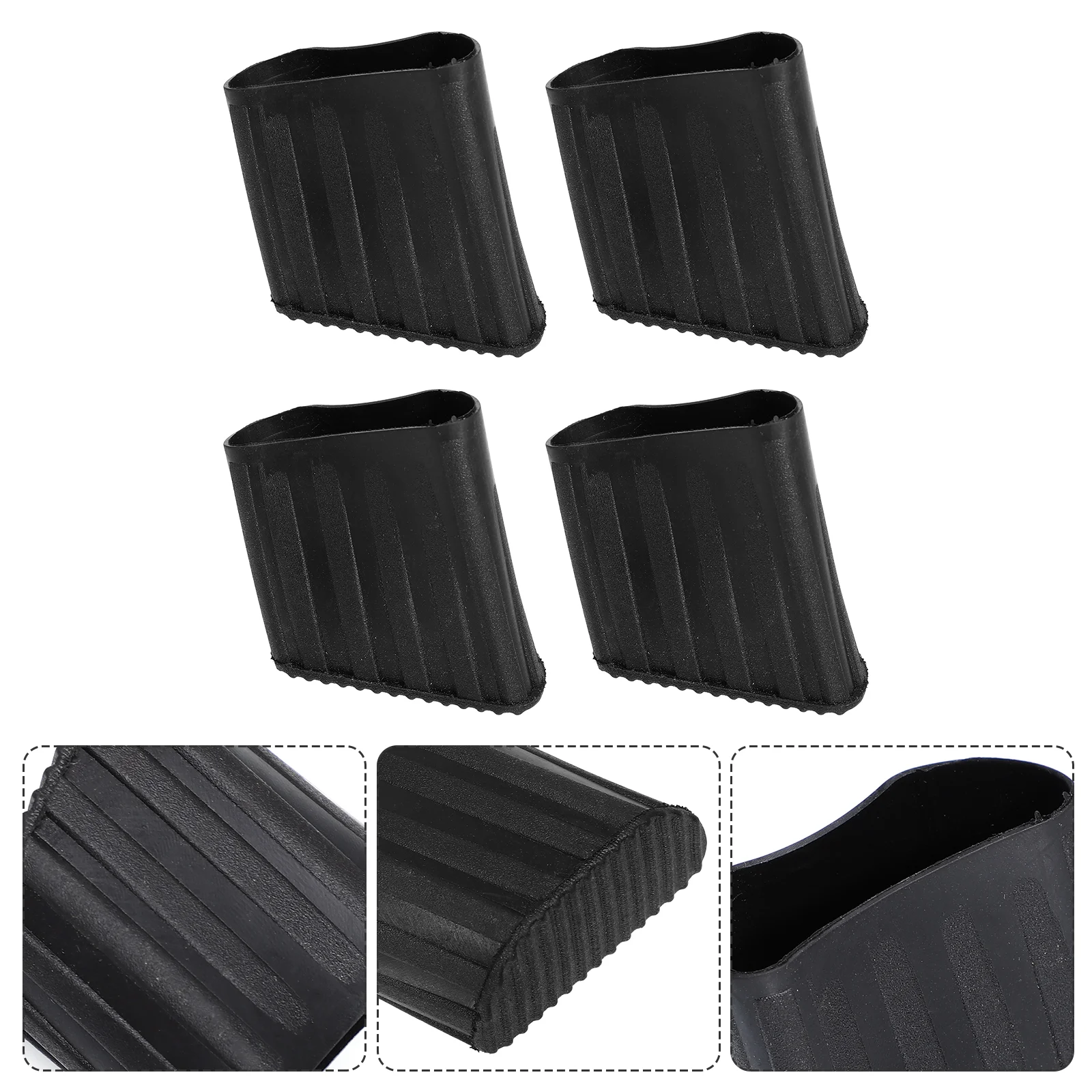 

Ladder Feet Rubber Covers Pads Step Extensionreplacement Non Foot Mat Caps Leg Cover Parts Protectorfurniture Pad Accessories