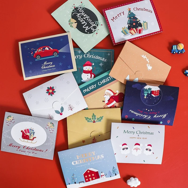 

Christmas Greeting Cards Gifts Children Christmas Ornaments Home Decor Accessories New Years