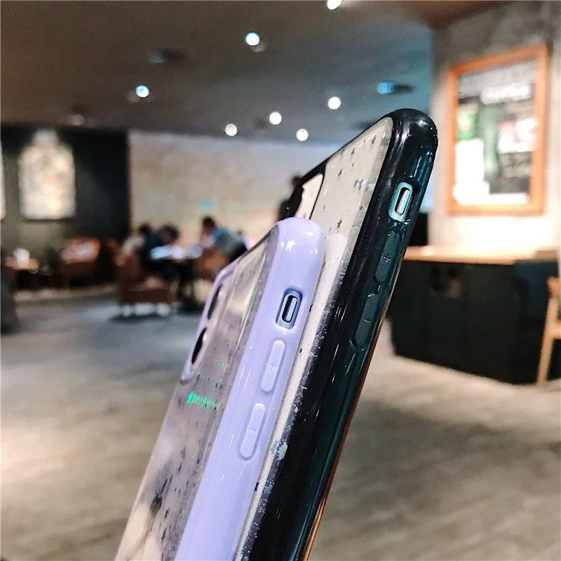 Роскошный прозрачный силиконовый чехол для iPhone ударопрочный 1211 Pro Max Mini x XS XR 78 plus se