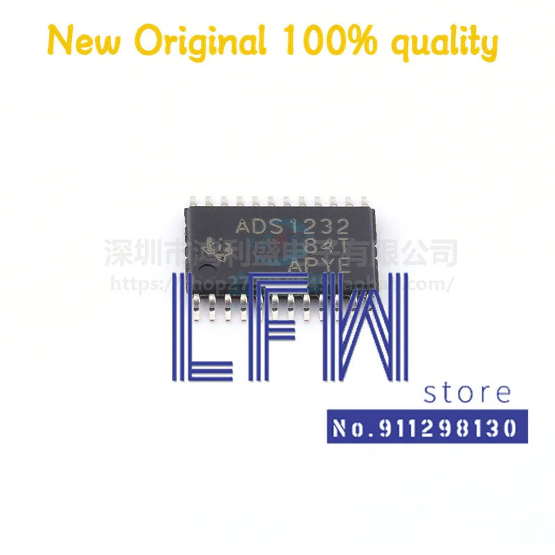 

1pcs/lot ADS1232IPWR ADS1232IPW ADS1232 TSSOP-24 Chipset 100% New&Original In Stock