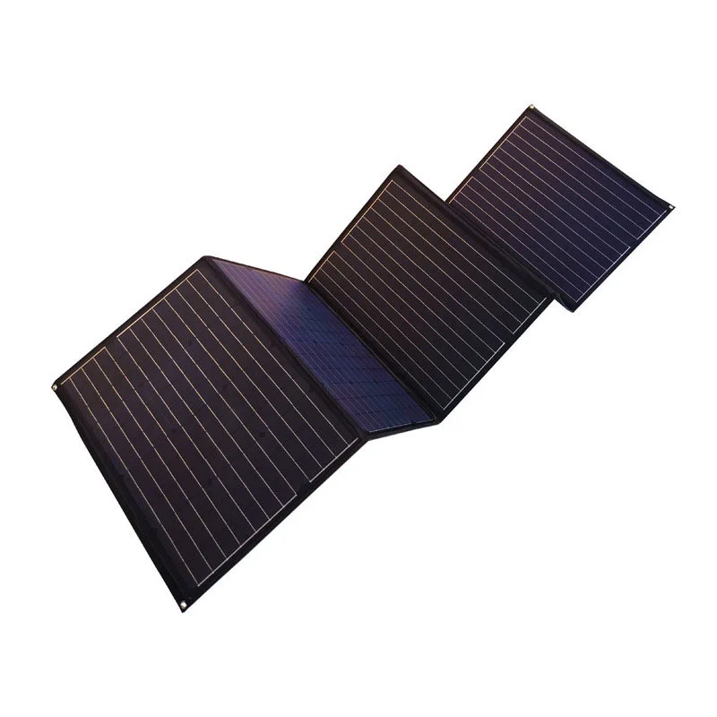 

Outdoor Portable Folding Solar Single Crystal Charging Panel High Power 18v36v with Bracket 100w500w Full Set
