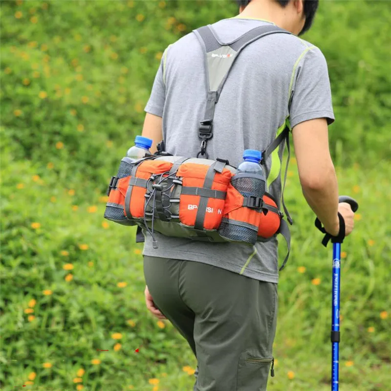 

Outdoor Sports Waist Bags Hiking Cycling Climbing Backpack Bicycle Pack Running Waterproof Mountain Pack No Water Cup