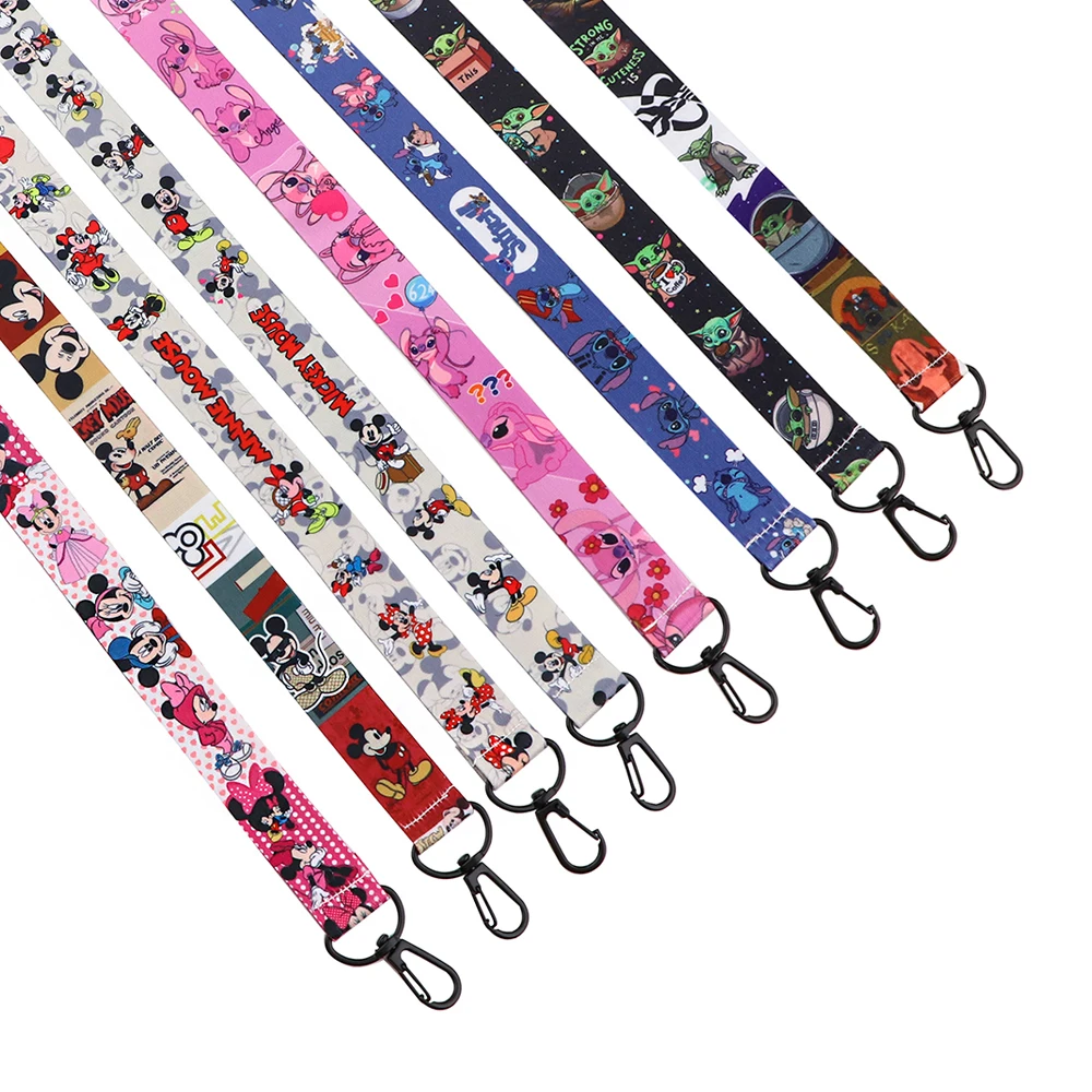 KKZ018 Стич Микки и Минни Звездные войны Универсальный держатель для маски ремешки