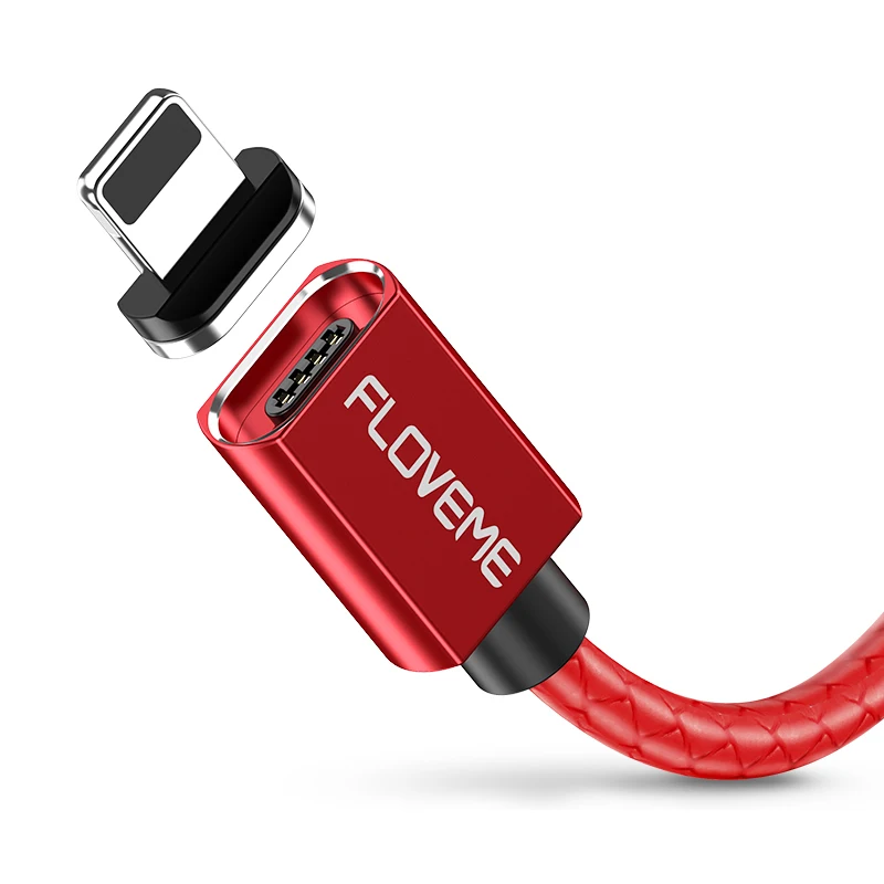 Магнитный кабель FLOVEME с разъемами Micro USB и Type-C длиной 1 м 3 а