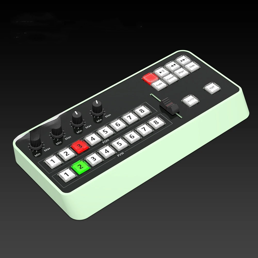 

Recording and Broadcasting Control Keyboard Multi Format Video Switcher Mixer Vmix Video Switching Keyboard