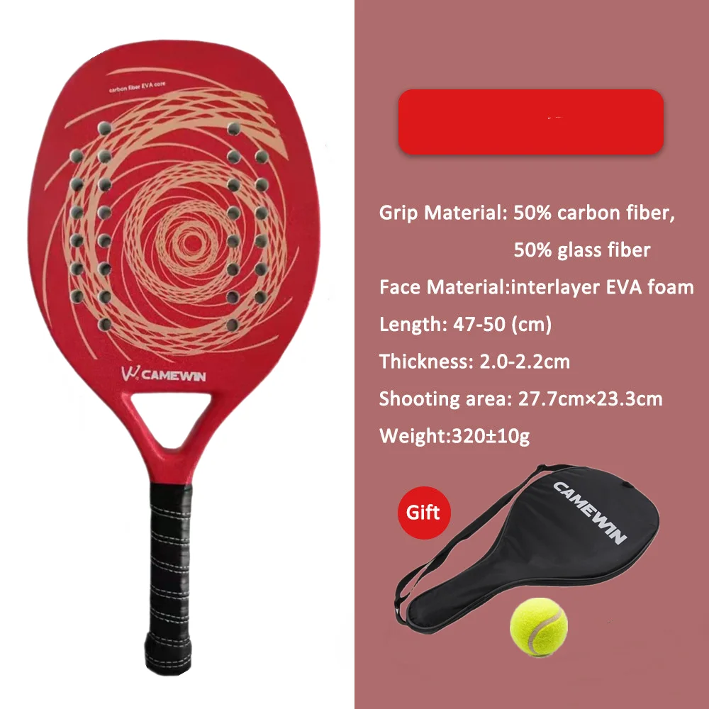 Ракетка теннисная Raquete для мужчин и женщин, теннисная ракетка с Карбоновым покрытием из ЭВА, с сумкой, 2022