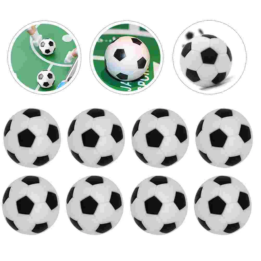 

10PCS Creative Football Replacement Adorable Soccer Football Table Supply