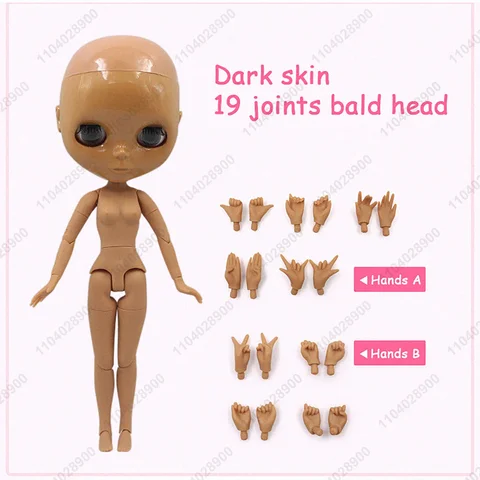 ICY DBS Blyth Doll 19 суставов тело 30 см  BJD кукла