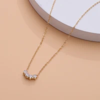 women casual jewelry necklaces charms star shape rhinestone pendant necklaces for ladies girl trendy chokers collarbone chain