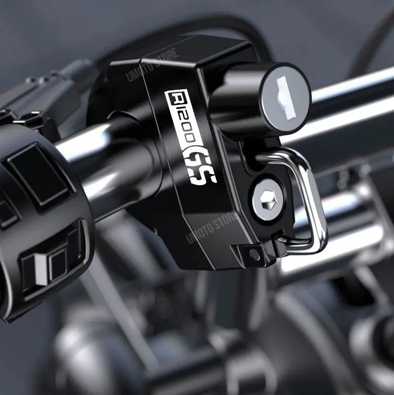 Универсальный зажим-Крючок для мотоциклетного шлема BMW R1200GS 22-28 мм защита от кражи