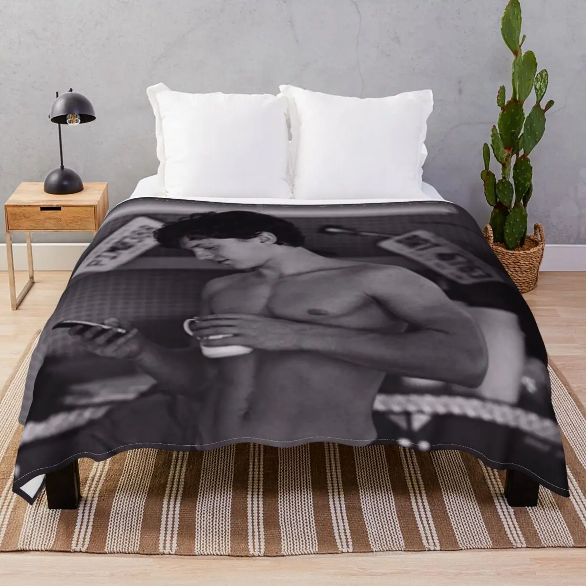 Tom Holland Blanket Flannel All Season Lightweight Throw Blankets for Bed Home Couch Travel Cinema