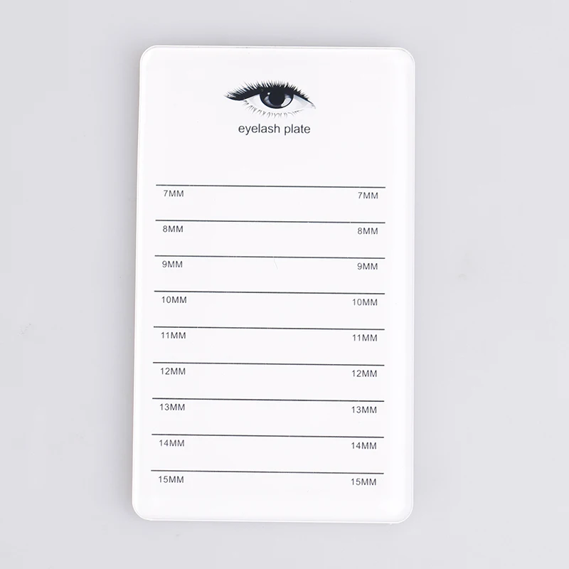 

Extensions Hand Plate Eye Lash Grafting Stand Palette Makeup Tool 7-14mm/8-15mm Fake Eyelash Tray Strip Stand Individual Eyelash