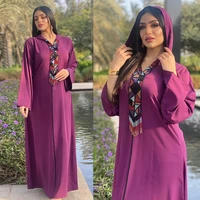 abayas for women middle eastern muslim hooded colorful beading jalabia national saudi dubai women dress robe femme musulmane
