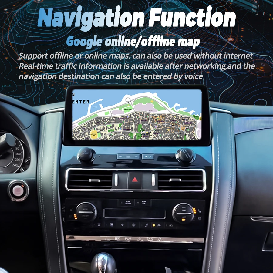 Автомагнитола Qled мультимедийный плеер на Android с GPS для Nissan Armada патруль Royale SL Y62 QX80