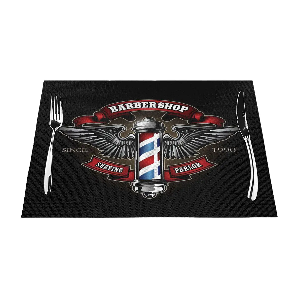 

Парикмахерская салфетка многоцветная, подходит для ежедневного ужина, термостойкая