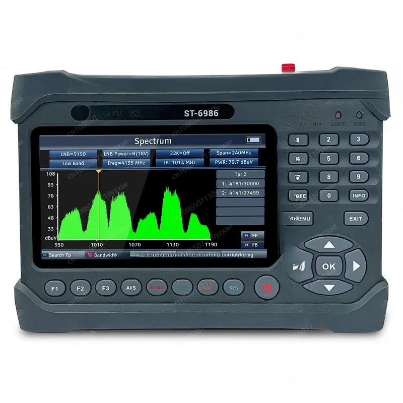 ST-6986 DVB-S2/C/T2 Высокое разрешение WS6986 H.265 10-битный звездоискатель