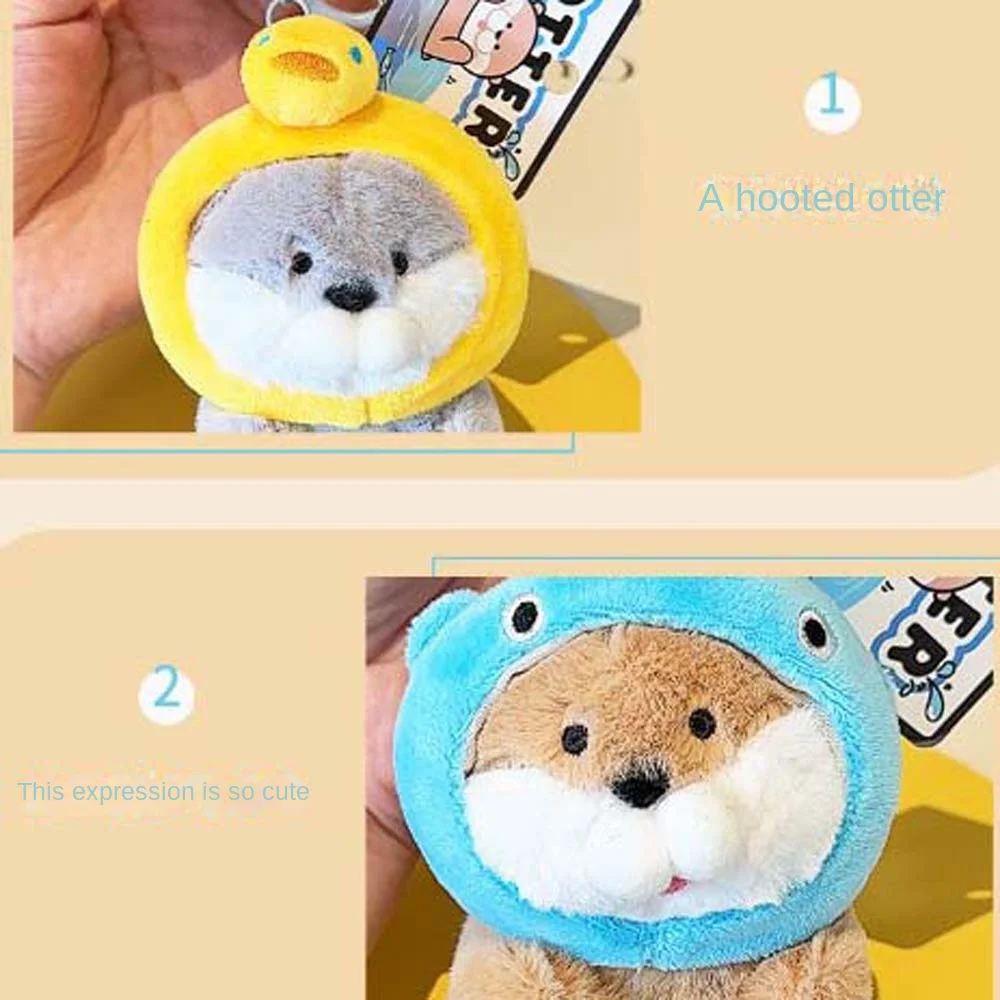 Мягкая Плюшевая Кукла в виде выдры с животными