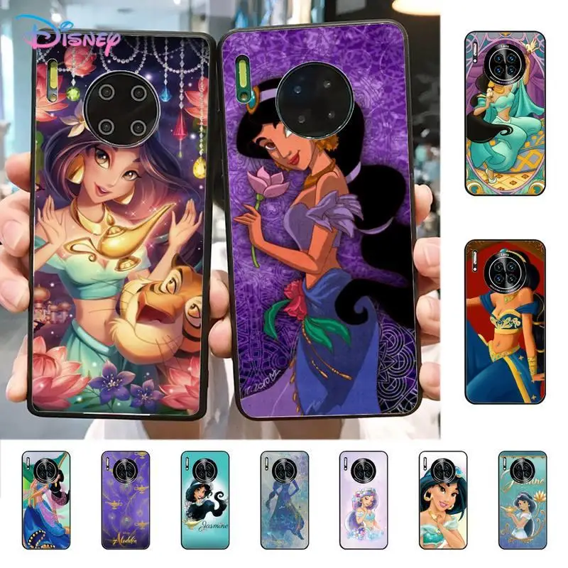 

Disney Jasmine Princess Phone Case for Huawei Mate 20 10 9 40 30 lite pro X Nova 2 3i 7se