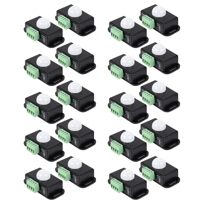 

Лучший 20 X DC 12V/24V 8A корпус с инфракрасным PIR датчиком движения