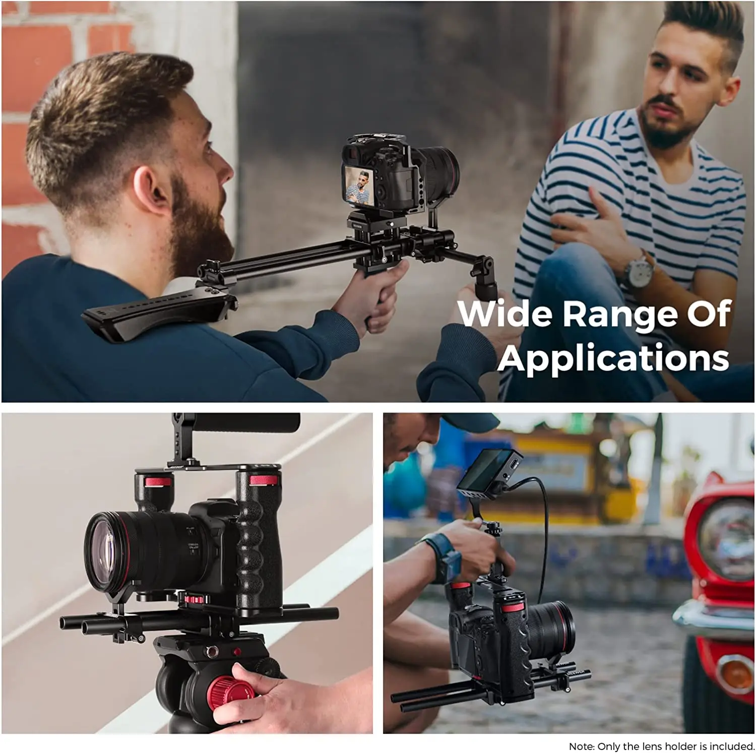 Кронштейн для телеобъектива Neewer Y-образный