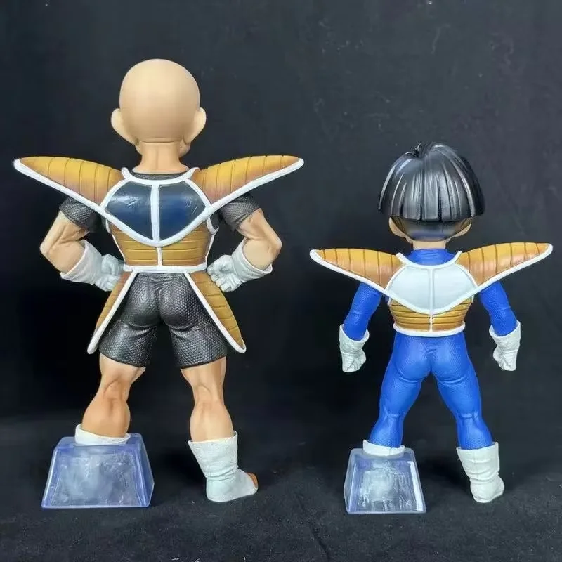 Фото Аниме Dragon Ball Z Рисунок Боевая Одежда Krillin Gohan Saiyan Фигурки Сцена Мультяшная Модель Игрушка Кукла Подарок №2