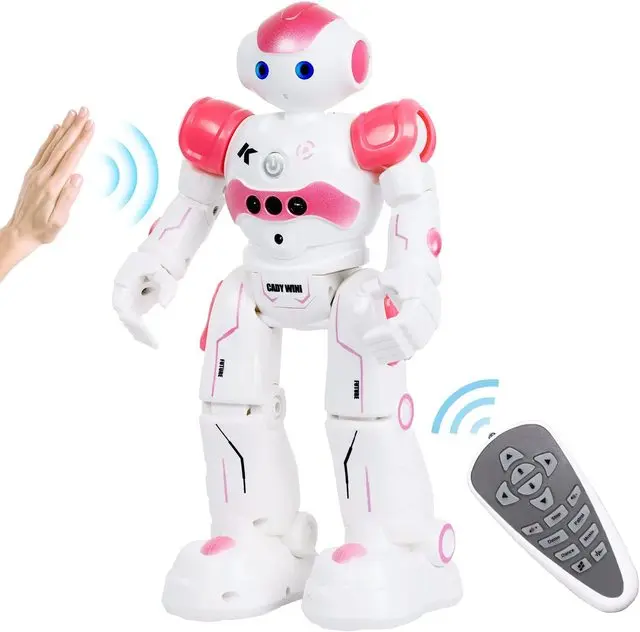 

Educational Intelligent RC Robot Smart Toys For Children USB Charging Remote Control Programmable Robotic Toy Kids Birthday Gift