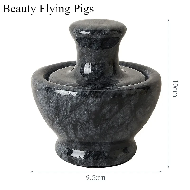 

1 шт., бытовой светильник, роскошный натуральный мрамор, чеснок, креативная ручная мельница, банка для перца, пудра, кухонная барная посуда